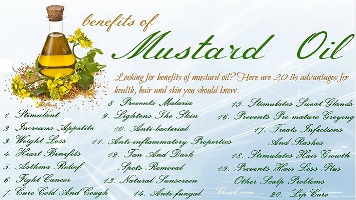 benefits of mustard oil for hair