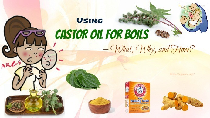 castor oil for boils and cysts