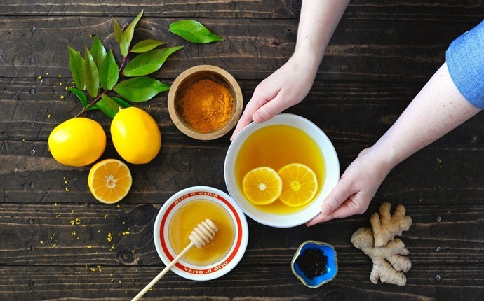 hot drink recipes - cleansing ginger turmeric tea