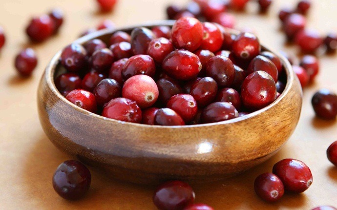 foods for vaginal health - cranberry