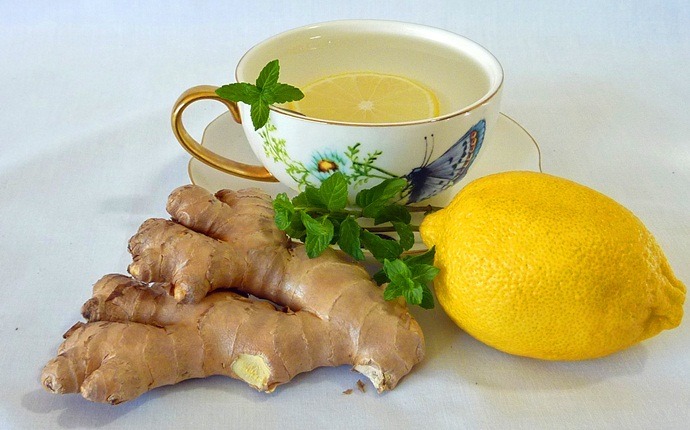 lemon for acid reflux - lemonwith ginger tea