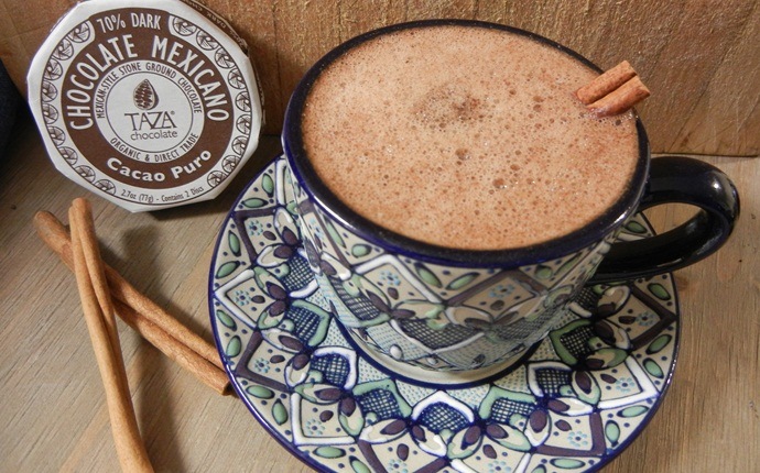 hot drink recipes - mexican spiced hot cocoa