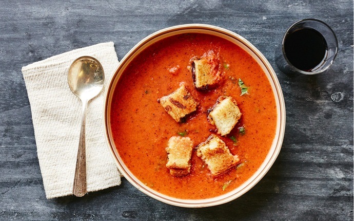 tomato soup recipes - roasted tomato soup