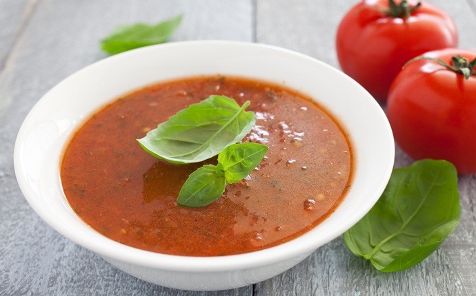 tomato soup recipes - tomato basil soup
