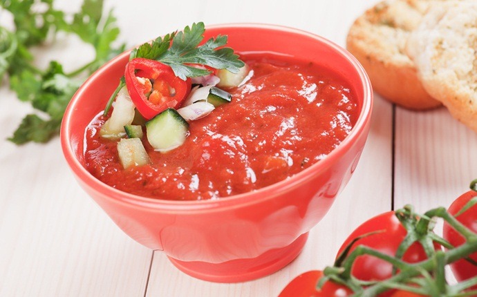 tomato soup recipes - tomato gazpacho