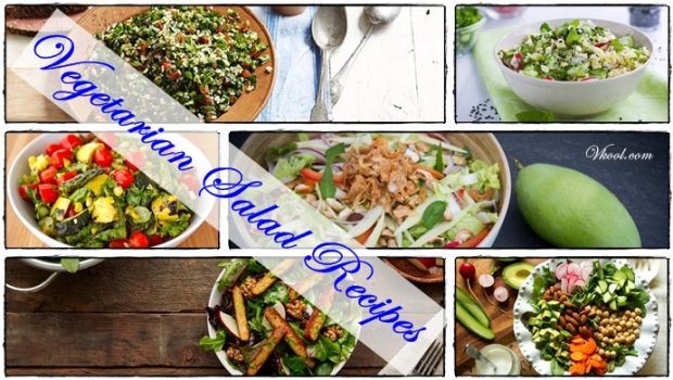 healthy vegetarian salad recipes