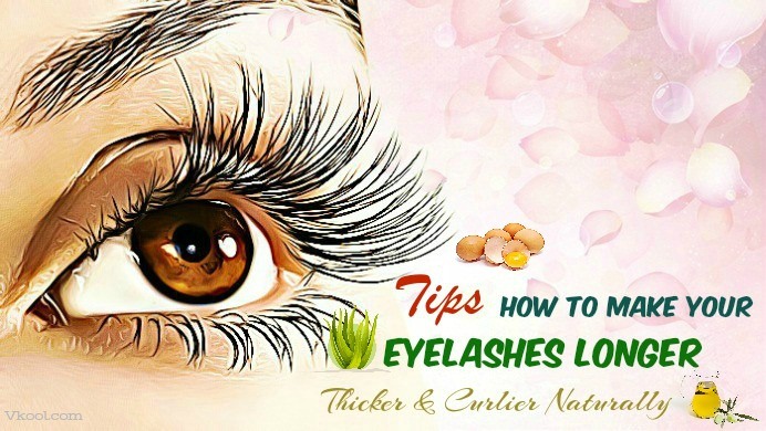 how to make your eyelashes longer & thicker