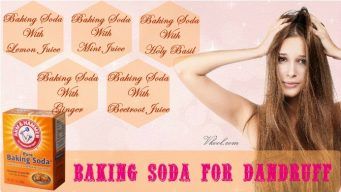 how to use baking soda for dandruff