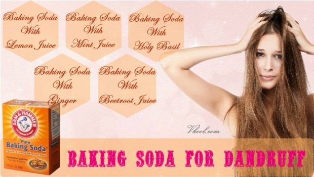 how to use baking soda for dandruff
