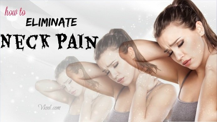 how to eliminate neck pain naturally