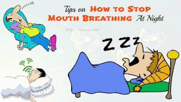 how to stop mouth breathing at night