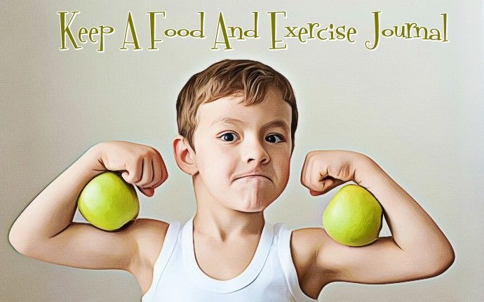how to get a six pack for kids -keep a food and exercise journal