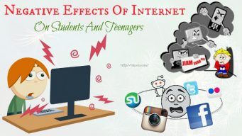 negative effects of internet on students