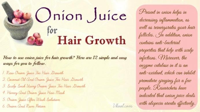 12 Ways On How To Use Onion Juice For Hair Growth