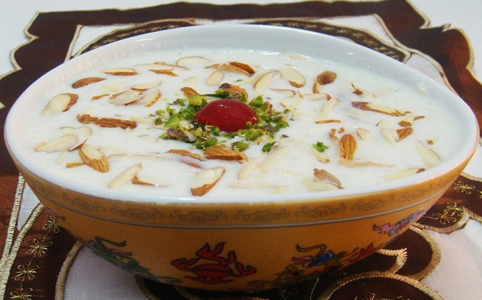 diwali sweet recipes - sooji kheer recipe