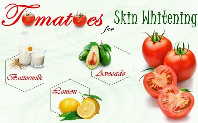 home remedies for skin whitening - tomatoes