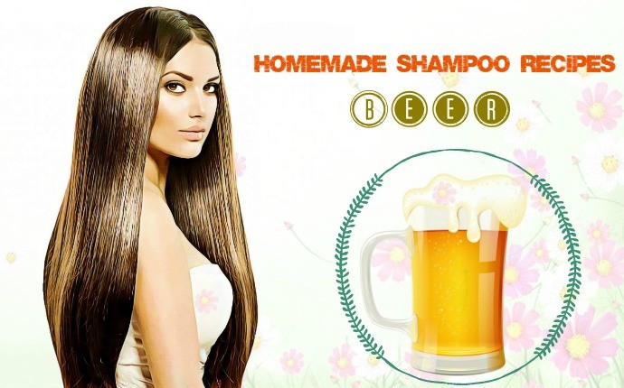 homemade shampoo recipes - beer