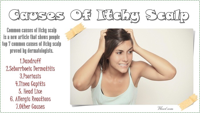 common causes of itchy scalp