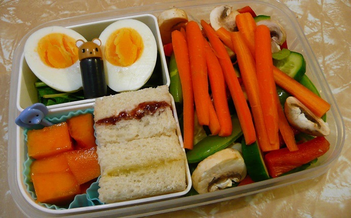 bento box lunch ideas - egg salad bento lunch