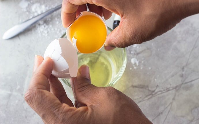 how to get clear skin - egg white