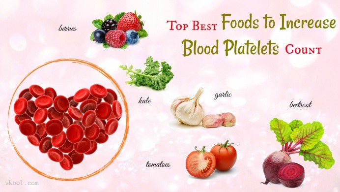 best foods to increase blood platelets