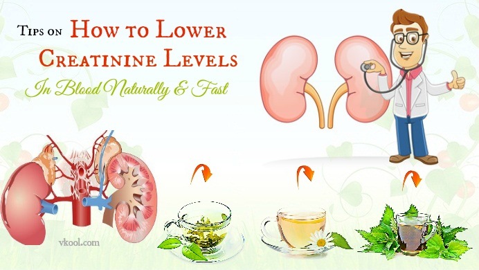 how to lower creatinine levels