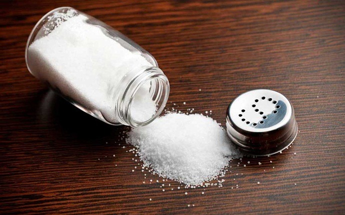 how to get clear skin - table salt