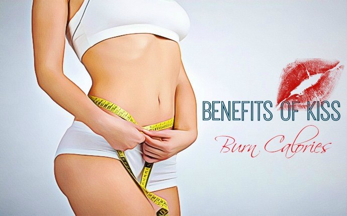 benefits of kiss - burn calories