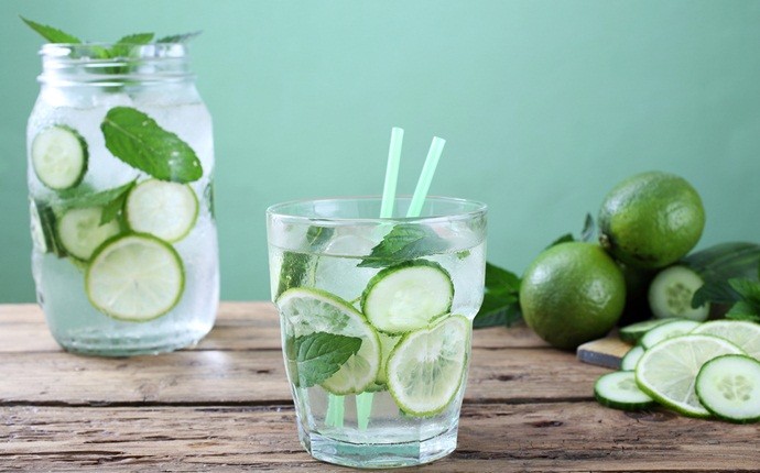 detox water recipes - cucumber detox water to slim down your body