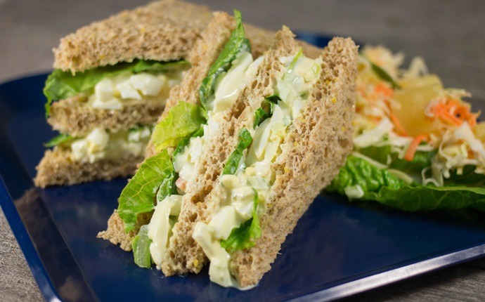 egg salad recipes - egg salad classic style