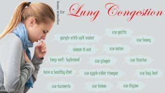 home remedies for lung congestion