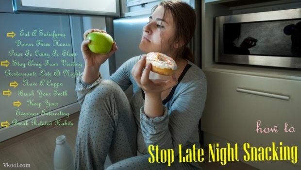 stop late night snacking