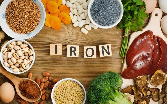 cure for cold feet - increase the intake of iron