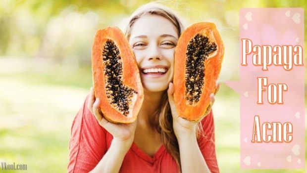 how to use papaya for acne