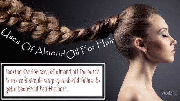 almond oil for hair