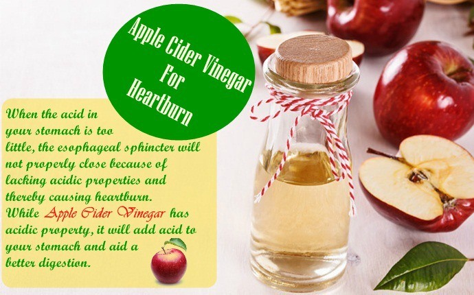 apple cider vinegar for heartburn - apple cider vinegar