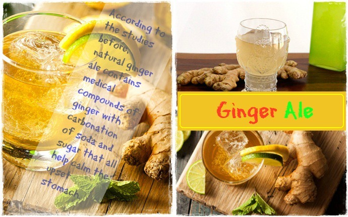 ginger for upset stomach-ginger ale