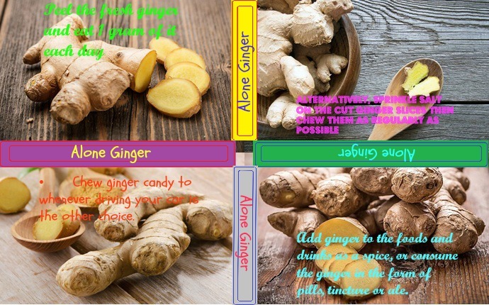 ginger for upset stomach-alone ginger