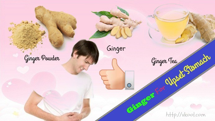 how to take ginger for upset stomach