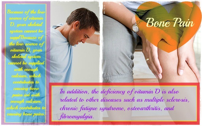 symptoms of vitamin d deficiency-bone pain