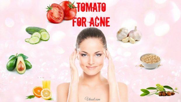 how to use tomato for acne