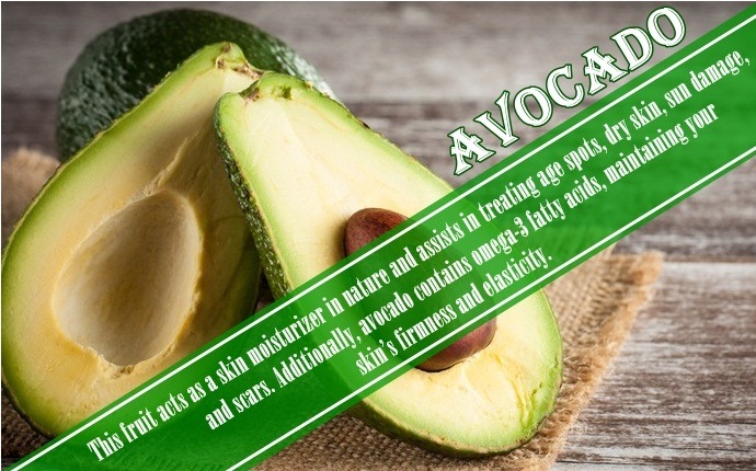 skin rejuvenation treatments - avocado