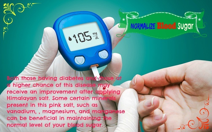 benefits of himalayan salt-normalize blood sugar