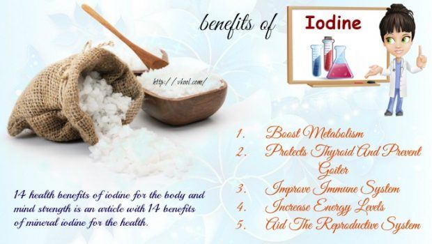 benefits of iodine for the body