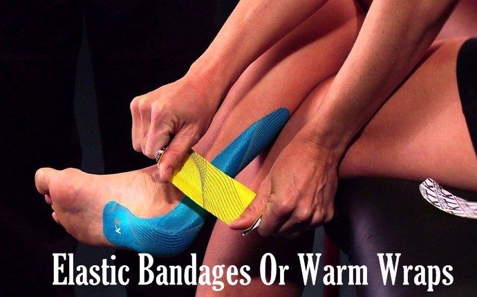 how to treat achilles tendonitis - elastic bandages or warm wraps