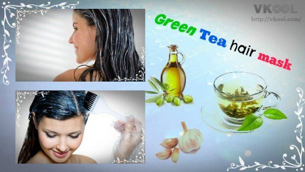 green tea hair mask
