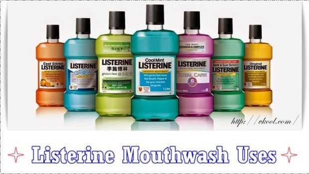 listerine mouthwash uses