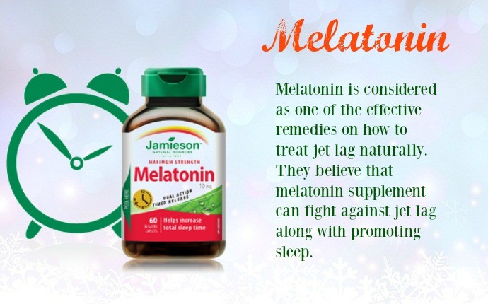 how to treat jet lag - melatonin
