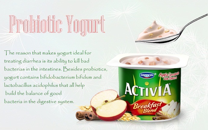 yogurt for diarrhea - probiotic yogurt