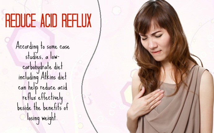 benefits of atkins diet - reduce acid reflux